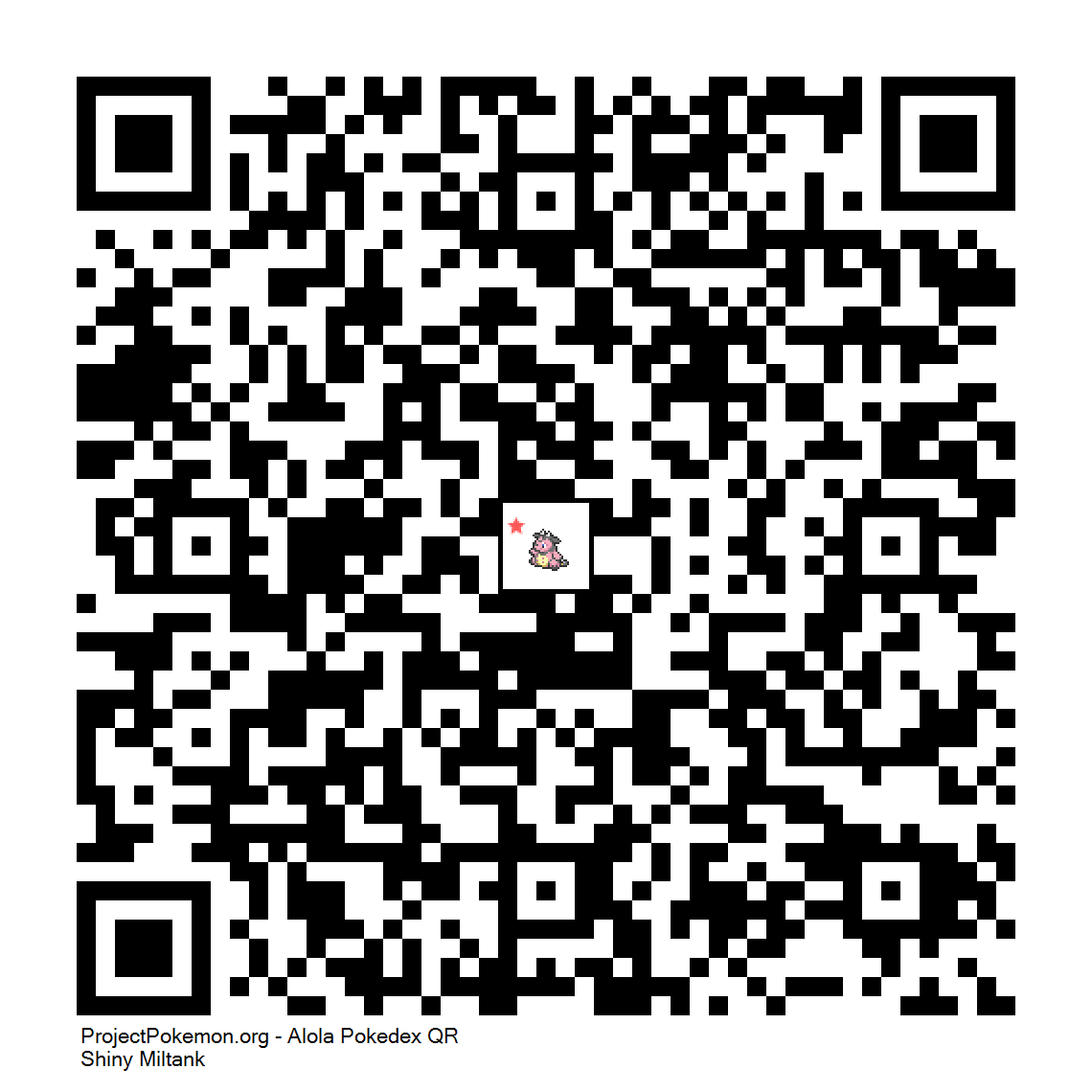 Cdigo QR de Miltank variocolor